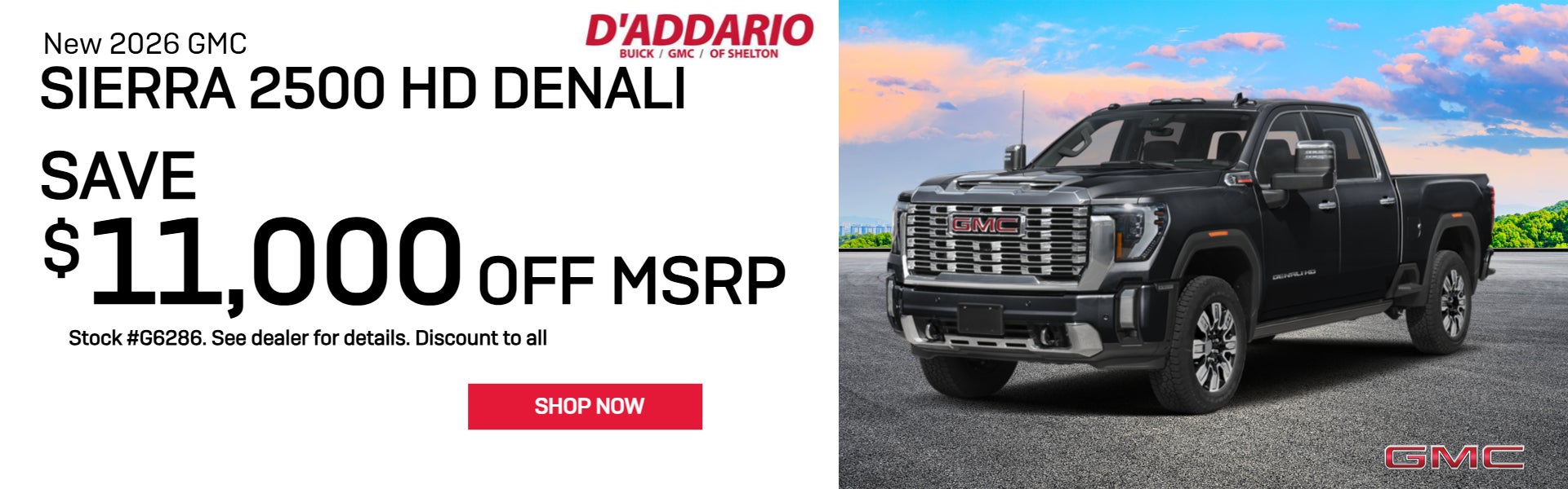 Sierra 2500 HD Denali on offer