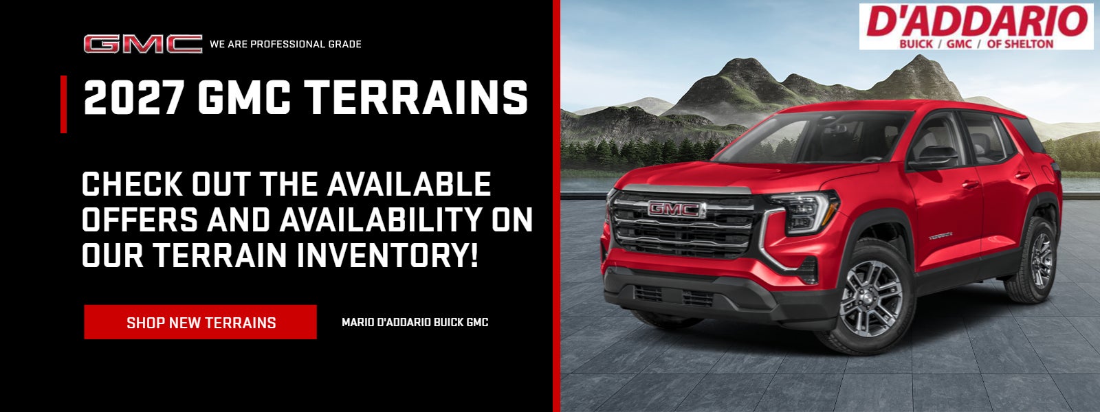 Check Out The Available Offers and Availability on Our Terra
