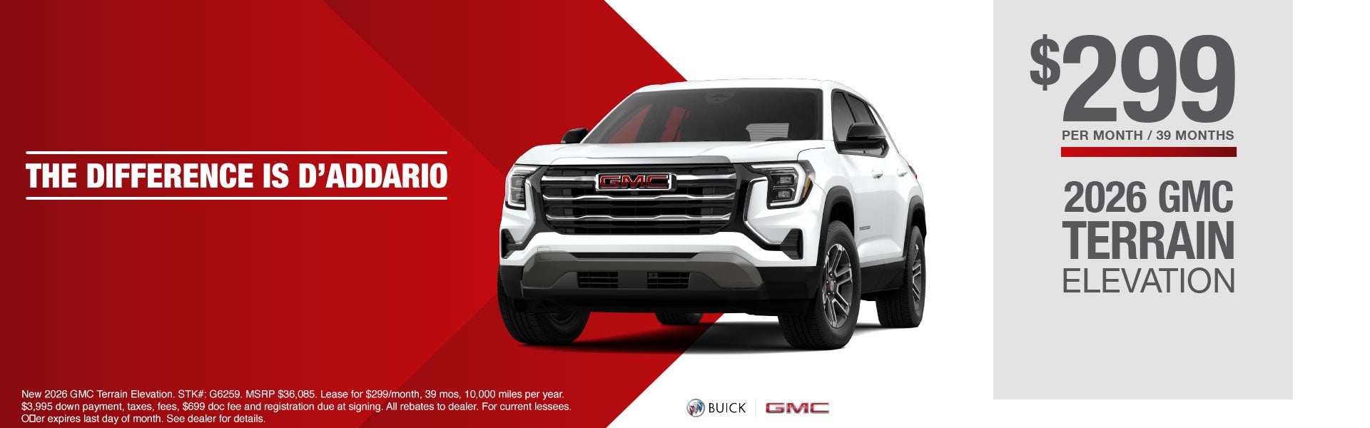2026 GMC Terrain