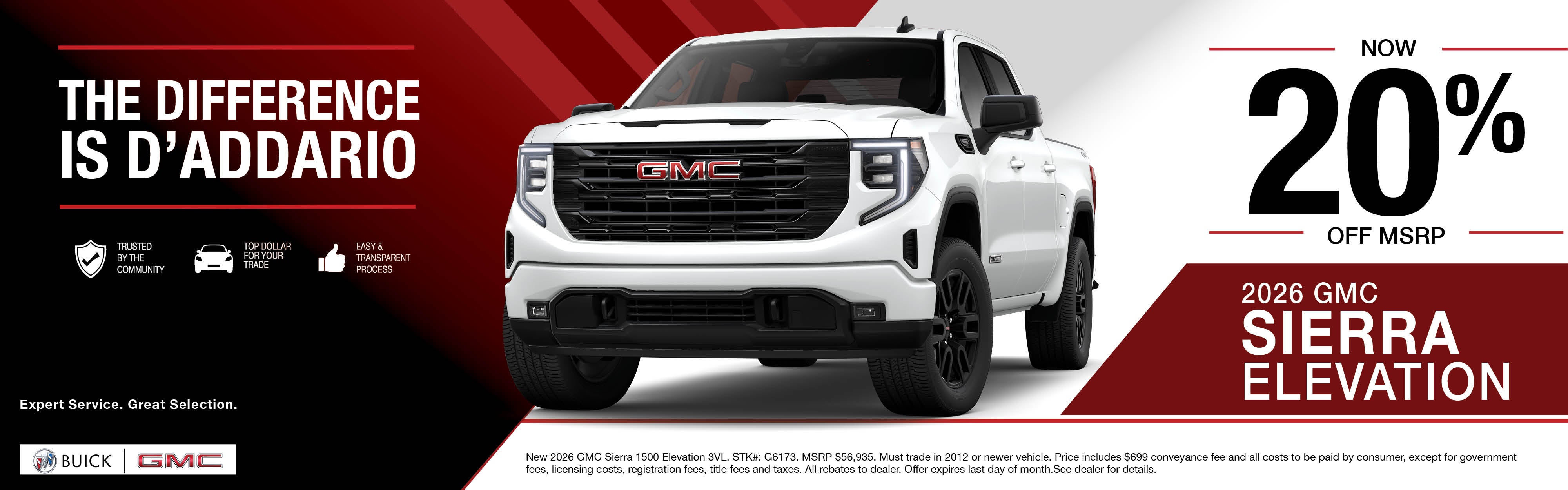 White Sierra 1500 Elevation on offer
