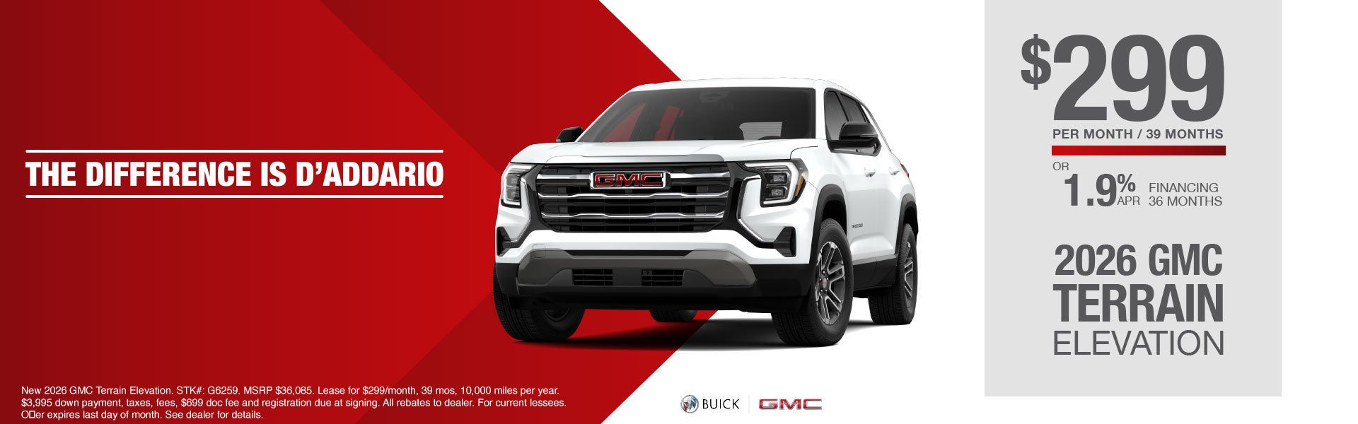 2026 GMC Terrain