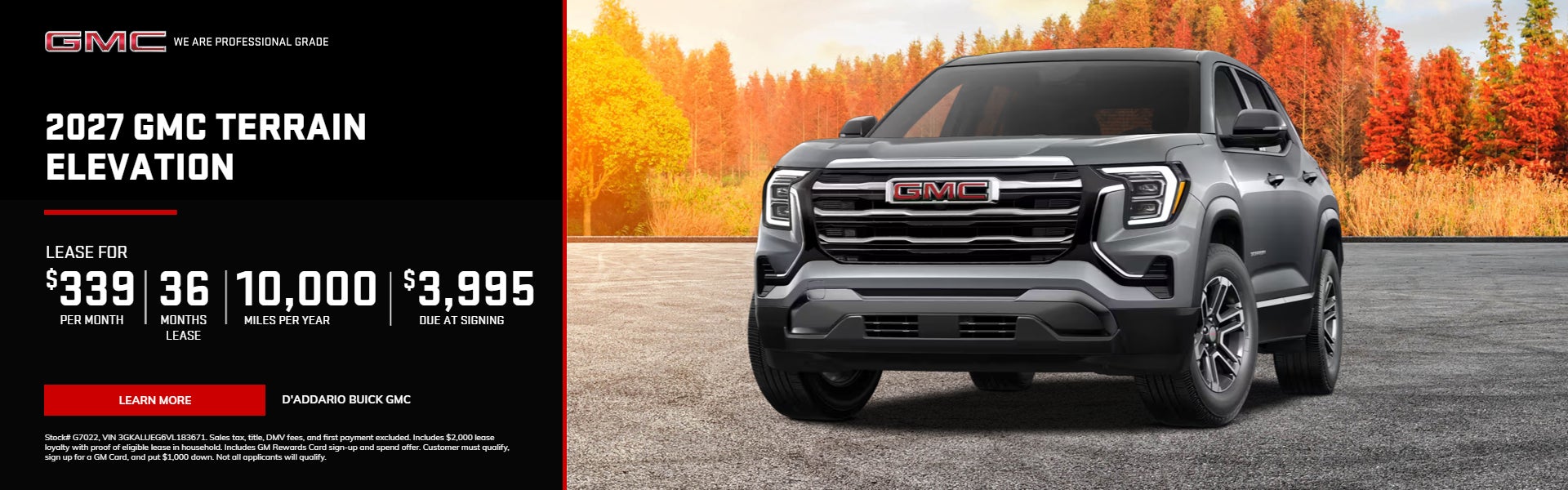 2027 GMC Terrain Elevation