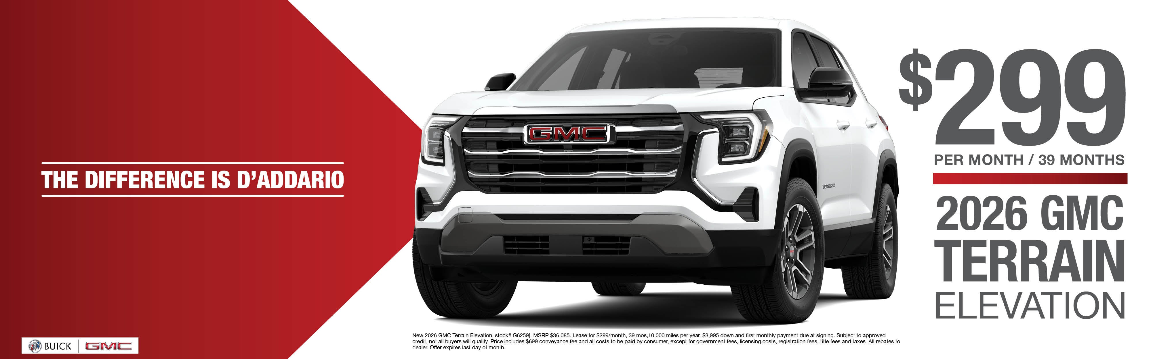2026 GMC Terrain